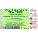 Olio Essenziale TEA TREE NATURALE PURO - 250 ml
