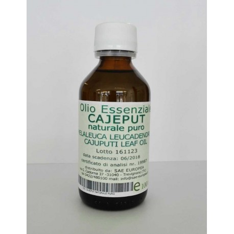 Olio Essenziale CAJEPUT NATURALE PURO - 100 ml