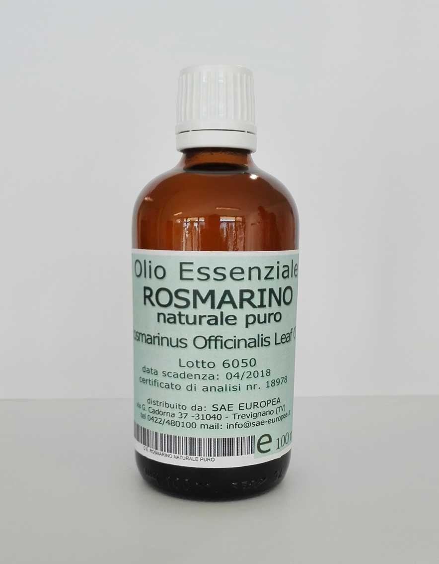 olio essenziale rosmarino 100 ml solo € 11,50