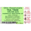 Olio Essenziale TEA TREE NATURALE PURO - 1 litro