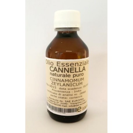 Olio Essenziale CANNELLA NATURALE PURO - 100 ml