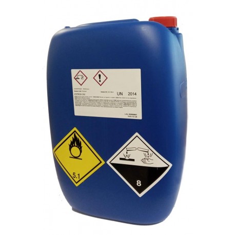Perossido d'idrogeno 35% - 25 kg