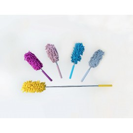 Piumino cattura polvere in microfibra con manico allungabile