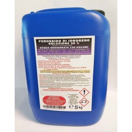 Perossido d'idrogeno 35% - 4 kg